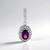 Ciondolo in argento con Umbalite
