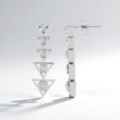 Orecchini in argento con Zircone