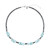Collana in argento con Larimar