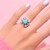 Bague en argent et Turquoise