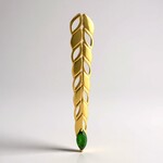 Ciondolo in argento con Diopside Russo (SAELOCANA)