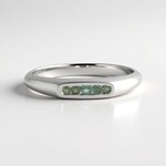 Bague en argent et Alexandrite