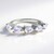 Anello in argento con Pietra di Luna Arcobaleno