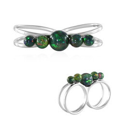 Mezezo-Opal-Silberring (de Melo Essence)