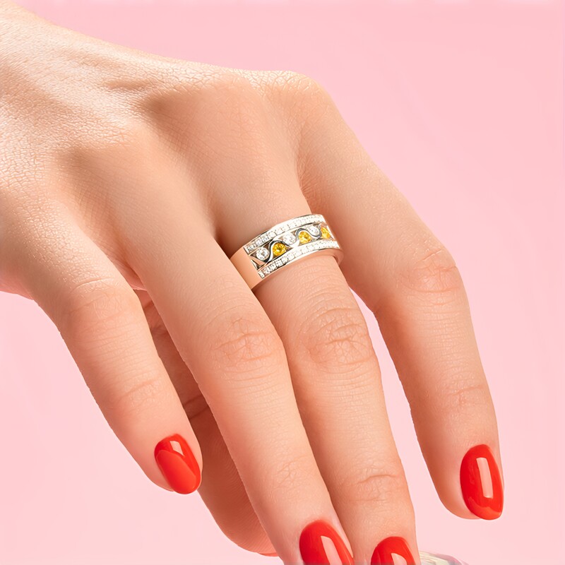 Edelstein-Silberring