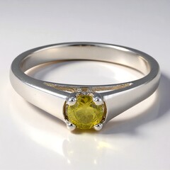 Anello in argento con Tormalina Cuprian