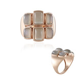 Silberner Mondstein-Silberring (KM by Juwelo)