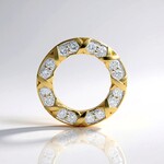 Pendentif en or et Diamant SI1 (G) (Annette)