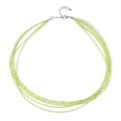 Collana in argento con Peridoto