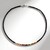 Collana in argento con Spinello Nero