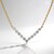 Collana in argento con Diamante VS1 (G) (Annette)