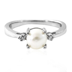 Freshwater pearl Silver Ring