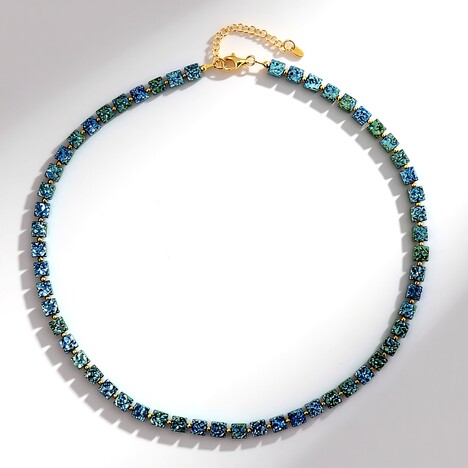 Collana in argento con Ematite