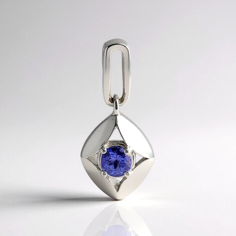 Ciondolo in argento con Tanzanite (Pallanova)