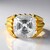 Anello in argento con Quarzo Bianco
