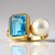 Anello in oro con Topazio Marambaia (Michelle Albala)
