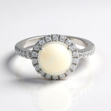 Welo-Opal-Silberring