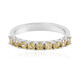 Anello in argento con Zircone Giallo