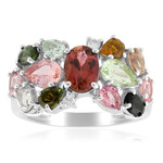 Anillo en plata con Turmalina rosa de Brasil (de Melo Essence)