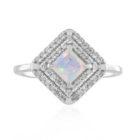 Anello in argento con Opale di Welo