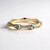 Anello in oro con Diamante Blu I2 (SUHANA)