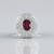 Anello in argento con Rubino del Madagascar (de Melo Essence)