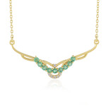 Collar en plata con Esmeralda de Colombia