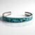 Bracciale in argento con Turchese Kingman Mohave Blu (Jones Lee)