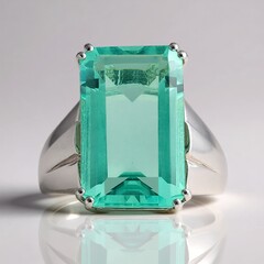 Anello in argento con Fluorite Braldu