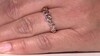 Gouden ring met een VS1 Argyle-Rose de France-Diamant (Annette)