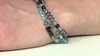 Zilveren armband met Mozambique granaten