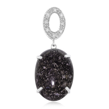 Pendentif en argent et Opale Léopard