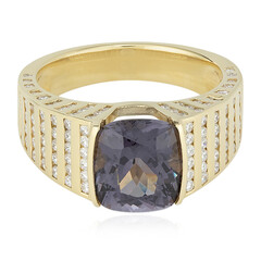 18K Grey Spinel Gold Ring (de Melo)