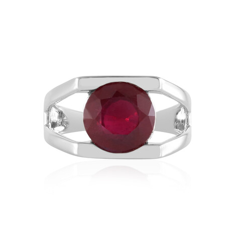 Madagascar Ruby Silver Ring (de Melo Essence)