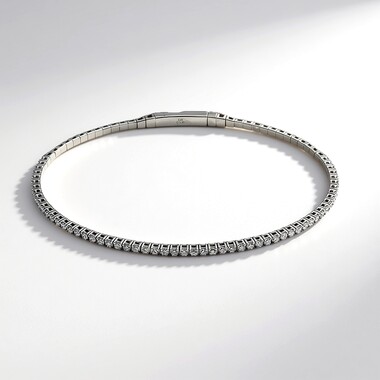 Brazalete en oro con Diamante I1 (H)  (CIRARI)