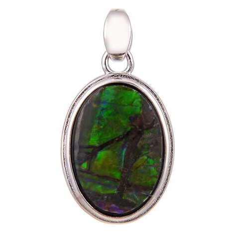 Ciondolo in argento con Ammolite