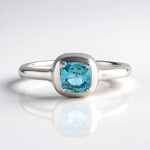 Anello in argento con Zircone Ratanakiri