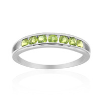 Anello in argento con Idocrasio