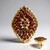 Bague en argent et Grenat du Mozambique
