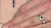 Zilveren ring met een indigoliet (Pallanova)