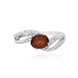 Bague en argent et Grenat Hessonite