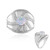 Anillo en plata con Ópalo Welo AAA (de Melo Essence)