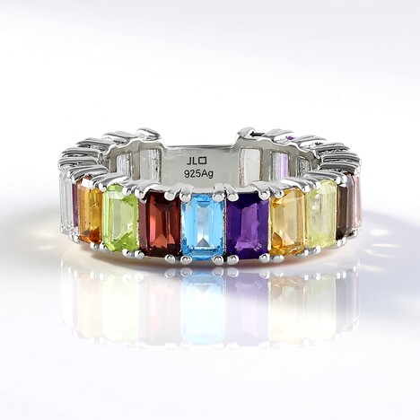 Anello in argento con Ametista Zambiana
