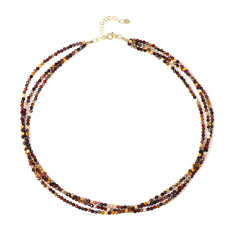 Collana in argento con Mokaite