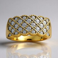 SI1 (G) Brillant-Goldring (Annette)