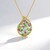 Collana in argento con Zircone Ratanakiri (KM by Juwelo)