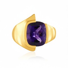 Amethyst-Silberring (de Melo Essence)