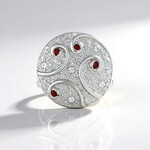 Anello in argento con Zircone (MONOSONO COLLECTION)