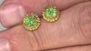 Pendientes en plata con Esmeralda de Zambia (Gems en Vogue)