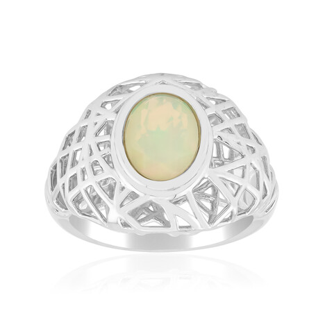 Welo Opal Silver Ring